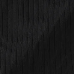 Clearance Muji Top corto de sujetador de algodón acanalado para mujer