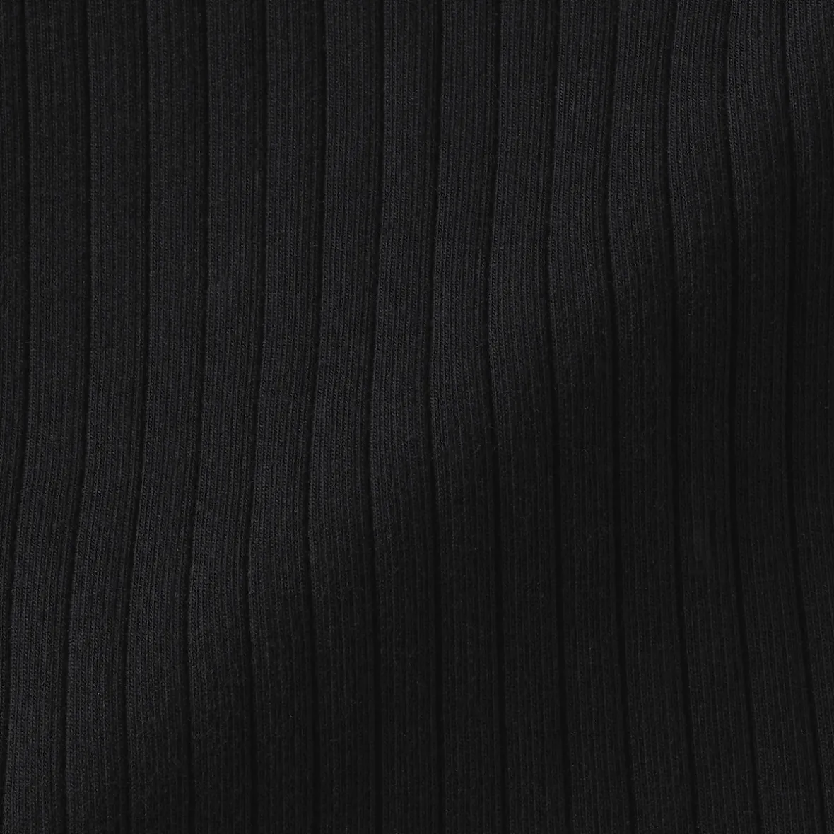 Clearance Muji Top corto de sujetador de algodón acanalado para mujer
