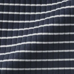 Clearance Muji Top corto de sujetador de algodón acanalado para mujer