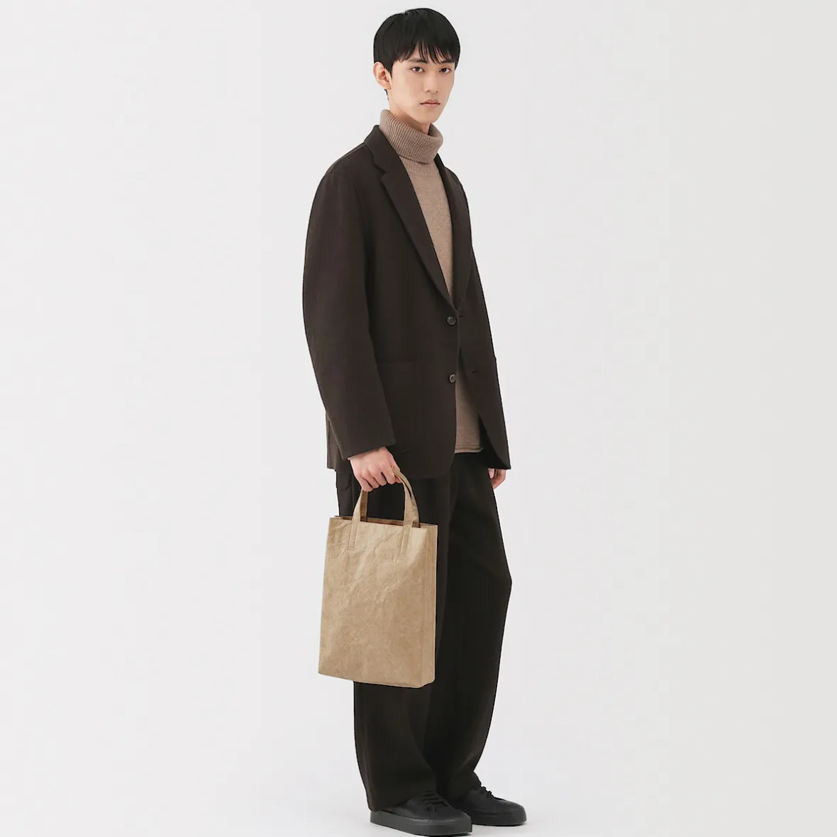 Muji Tote bag al estilo de papel - Pequeña