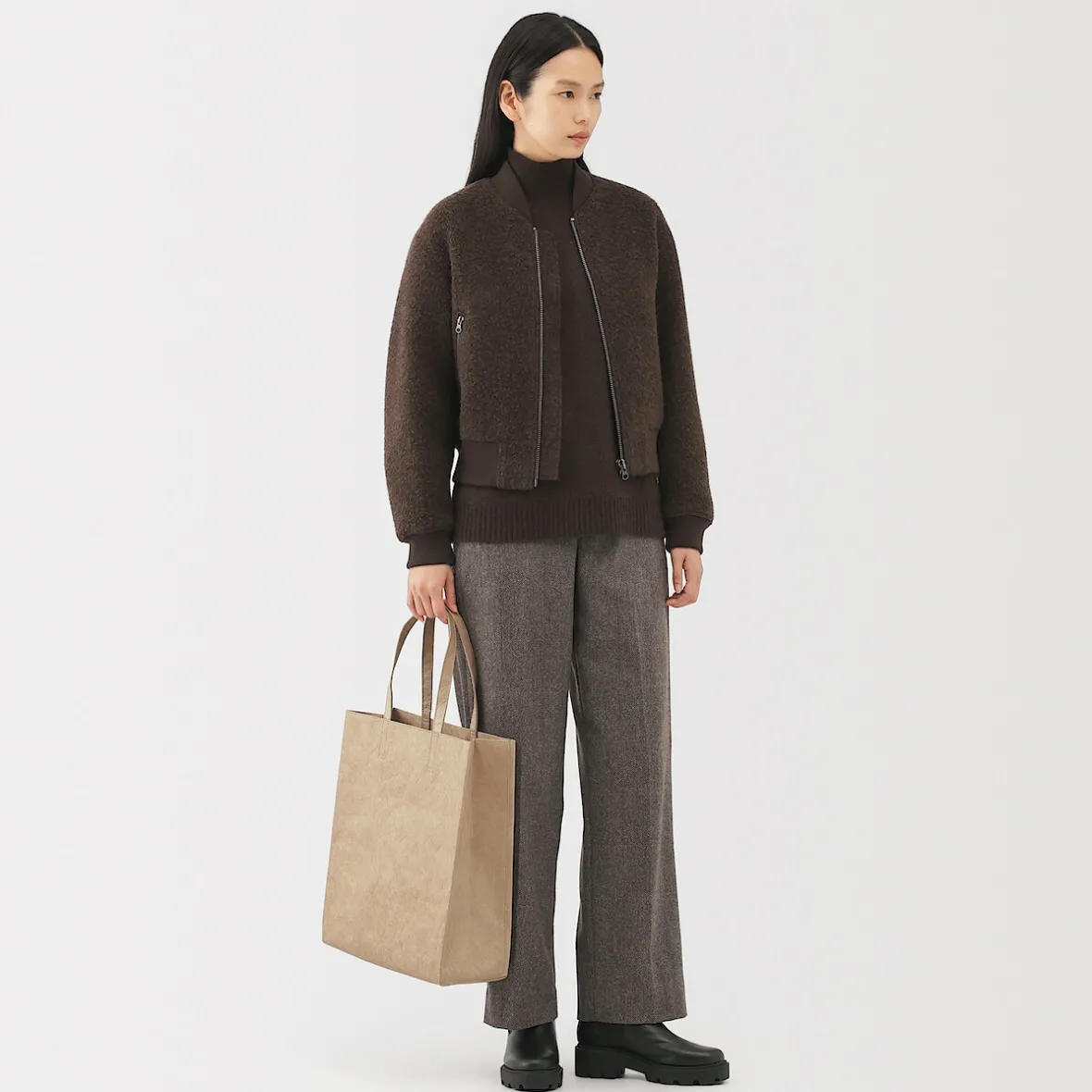 Best Muji Tote bag al estilo de papel