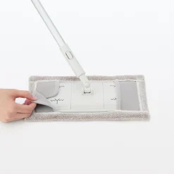 New Muji Trapo de piso húmedo de microfibra, recambio