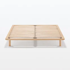 Sale Muji Unidad principal de Cama de roble con plataforma ‐ Doble grande