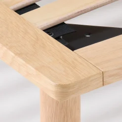Sale Muji Unidad principal de Cama de roble con plataforma ‐ Doble grande