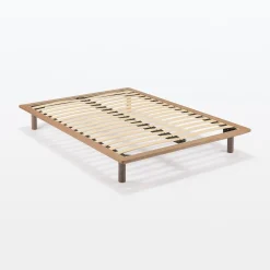 Clearance Muji Unidad principal de Cama de nogal con plataforma D