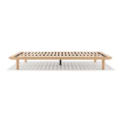 Clearance Muji Unidad principal de Cama de roble con plataforma ‐ Super King