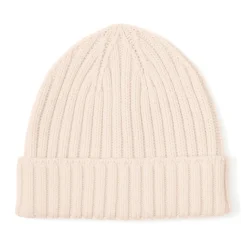 New Muji Unisex Gorro acanalado 