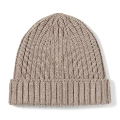New Muji Unisex Gorro acanalado 