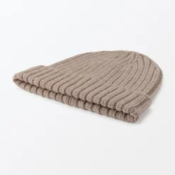 New Muji Unisex Gorro acanalado 