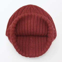 New Muji Unisex Gorro acanalado 