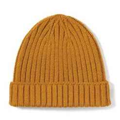 New Muji Unisex Gorro acanalado 