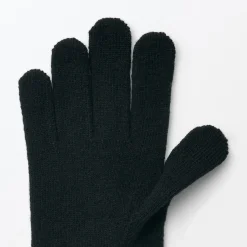 Sale Muji Unisex Guantes para pantalla táctil con forro cepillado de mezcla de lana