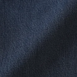 Online Muji Vaquero de pierna ancha y mezcla de kapok para mujer