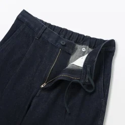 Muji Vaquero de pierna recta y mezcla de kapok para hombre