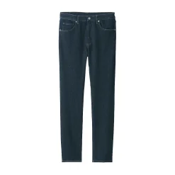 New Muji Vaqueros ajustados y elásticos para hombre ‐ Índigo