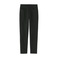 New Muji Vaqueros ajustados y elásticos para mujer ‐ Negro