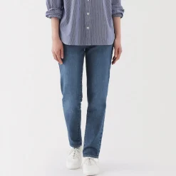 Outlet Muji Vaqueros ajustados y elásticos para mujer