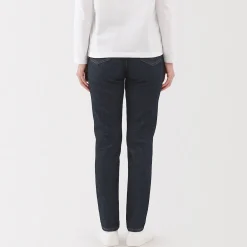 Outlet Muji Vaqueros ajustados y elásticos para mujer