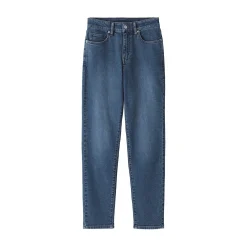 Outlet Muji Vaqueros ajustados y elásticos para mujer