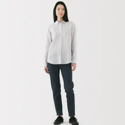 Outlet Muji Vaqueros ajustados y elásticos para mujer