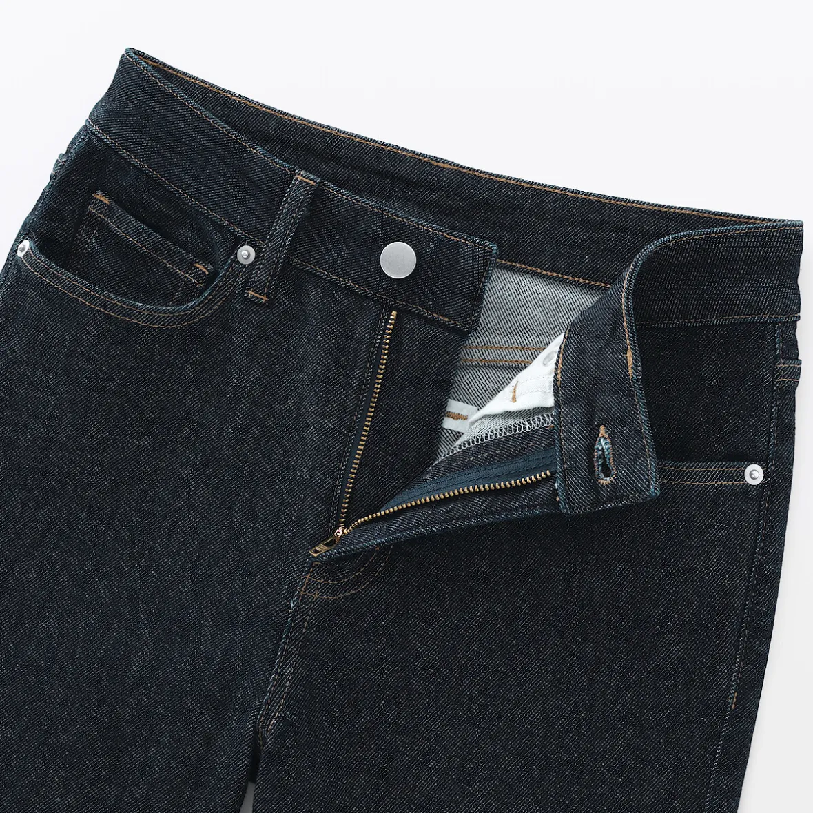 Outlet Muji Vaqueros ajustados y elásticos para mujer