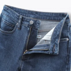 Outlet Muji Vaqueros ajustados y elásticos para mujer