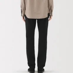 Hot Muji Vaqueros ajustados y elásticos para hombre ‐ Negro