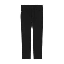 Hot Muji Vaqueros ajustados y elásticos para hombre ‐ Negro