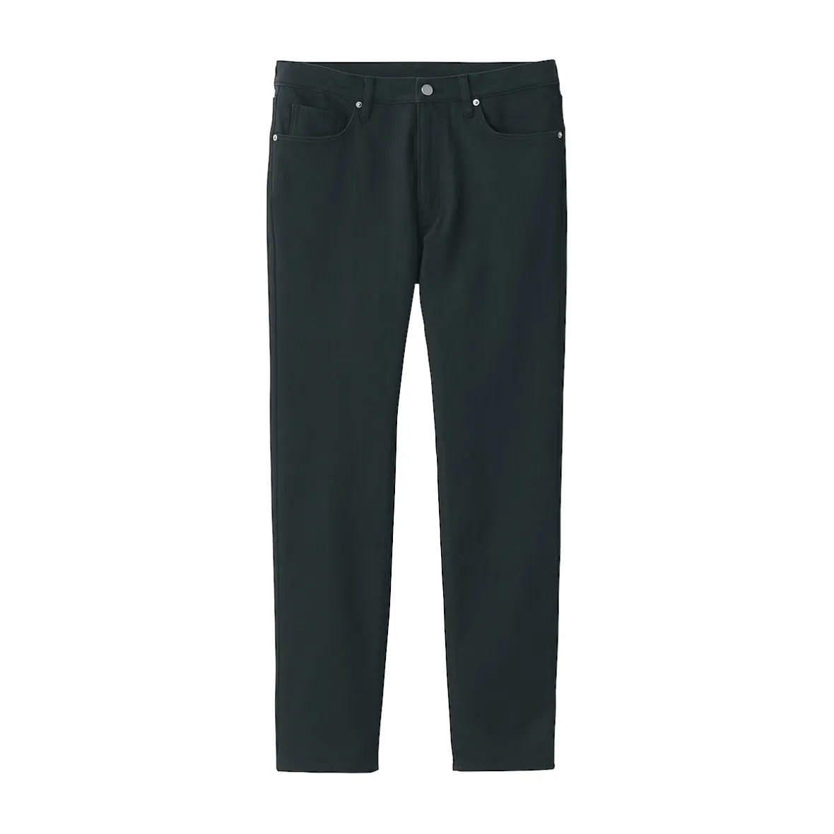 Hot Muji Vaqueros ajustados y elásticos para hombre ‐ Negro