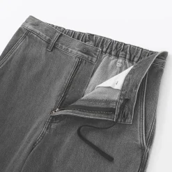Discount Muji Vaqueros anchos de mezcla de kapok para hombre