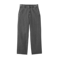 Discount Muji Vaqueros anchos de mezcla de kapok para hombre