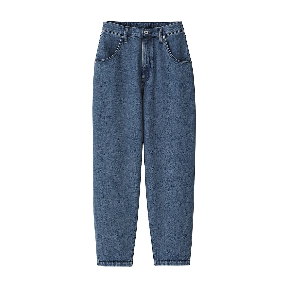 Hot Muji Vaqueros tipo cocoon de mezcla de kapok para mujer