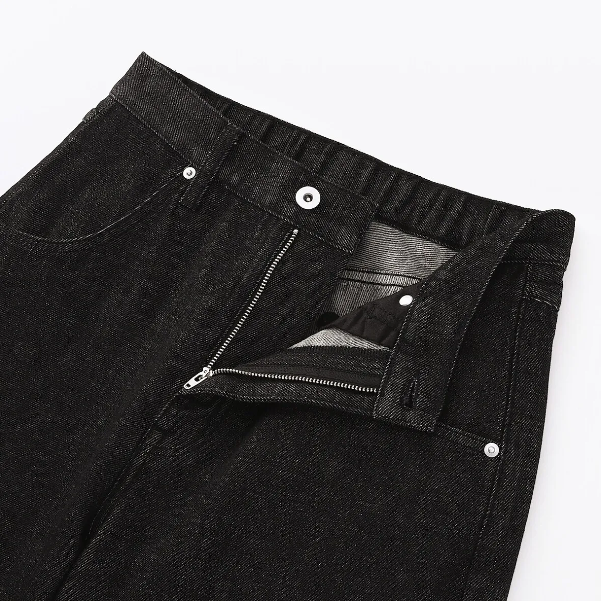 Hot Muji Vaqueros tipo cocoon de mezcla de kapok para mujer