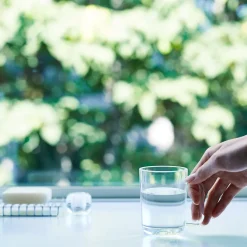 Outlet Muji Vaso acrílico con asa