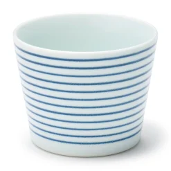 Online Muji Vaso de sake Hasami Ware - Patrón de rayas