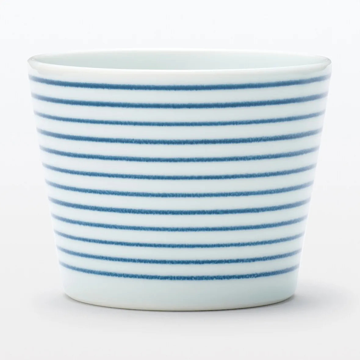 Online Muji Vaso de sake Hasami Ware - Patrón de rayas