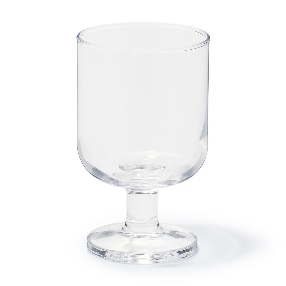 Outlet Muji Vaso de tallo corto de cristal templado S
