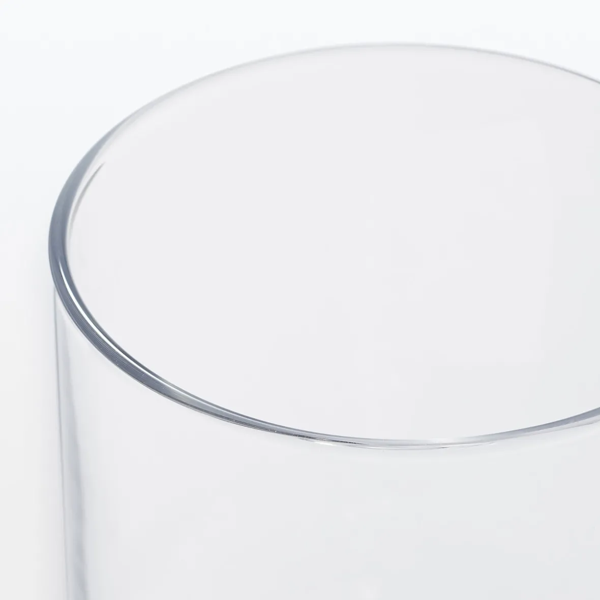 Outlet Muji Vaso de tallo corto de cristal templado S