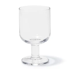 Online Muji Vaso de tallo corto de cristal templado L