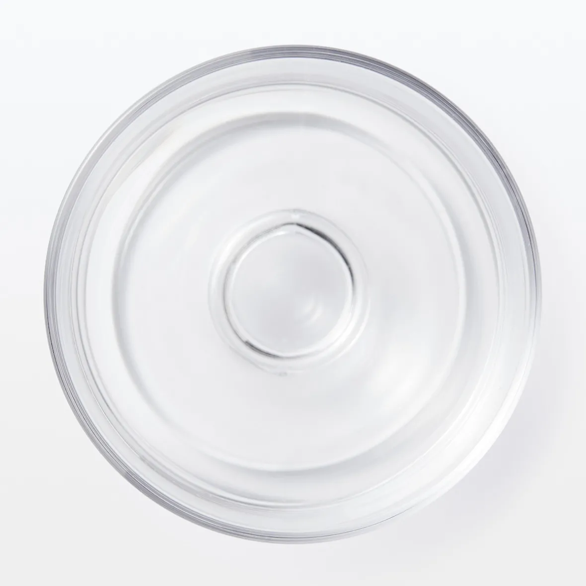 Online Muji Vaso de tallo corto de cristal templado L