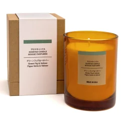 Clearance Muji Vela de 1 mecha de higo verde y vetiver