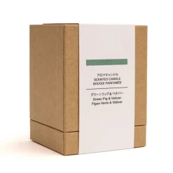 Clearance Muji Vela de 1 mecha de higo verde y vetiver