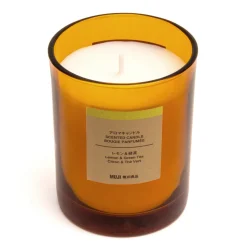 Outlet Muji Vela de 1 mecha de limón y té verde