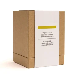 Outlet Muji Vela de 1 mecha de limón y té verde