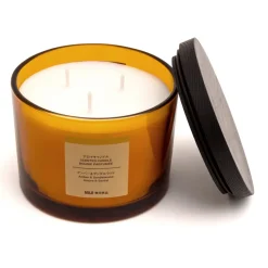 Online Muji Vela de 3 mecha de ámbar y sándalo
