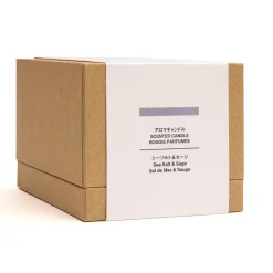 Best Muji Vela de 3 mechas de sal marina y salvia