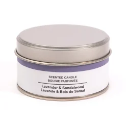New Muji Vela en lata de lavanda, berg, sándalo