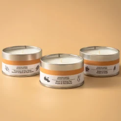 New Muji Vela en lata de ámbar y salvia