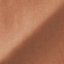 Clearance Muji Vestido camisero de cuello alto de lino lavado para mujer