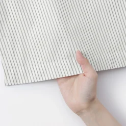 Muji Vestido camisero de manga 3/4 y algodón Quick Dry para mujer